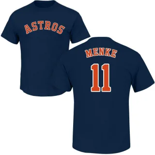 Denis Menke Houston Astros Name & Number T-Shirt - Navy