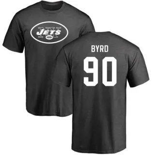 Dennis Byrd New York Jets One Color T-Shirt - Ash