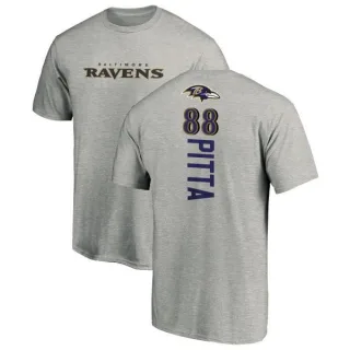 Dennis Pitta Baltimore Ravens Backer T-Shirt - Ash