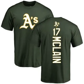 Denny Mclain Oakland Athletics Backer T-Shirt - Green