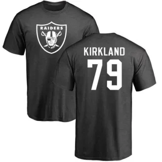 Denver Kirkland Oakland Raiders One Color T-Shirt - Ash