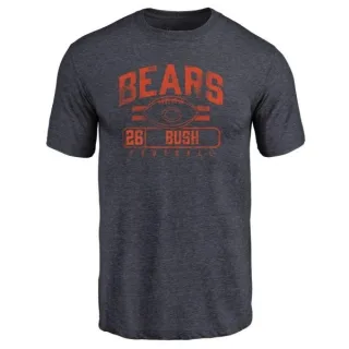 Deon Bush Chicago Bears Flanker Tri-Blend T-Shirt - Navy