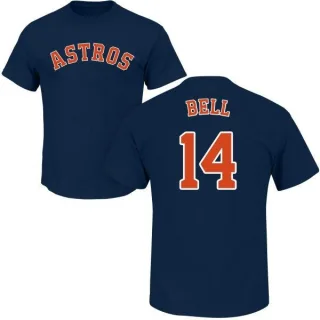 Derek Bell Houston Astros Name & Number T-Shirt - Navy