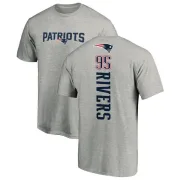 Derek Rivers New England Patriots Backer T-Shirt - Ash