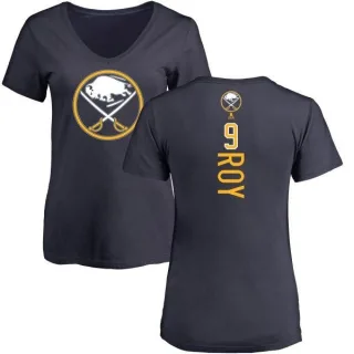 Derek Roy Women's Buffalo Sabres Backer T-Shirt - Navy