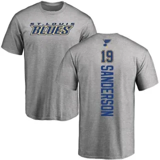 Derek Sanderson St. Louis Blues Backer T-Shirt - Ash