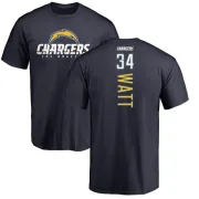 Derek Watt Los Angeles Chargers Backer T-Shirt - Navy