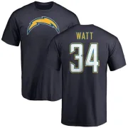 Derek Watt Los Angeles Chargers Name & Number T-Shirt - Navy