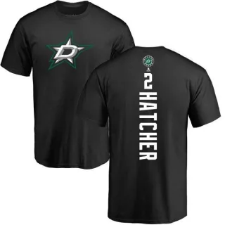 Derian Hatcher Dallas Stars Backer T-Shirt - Black