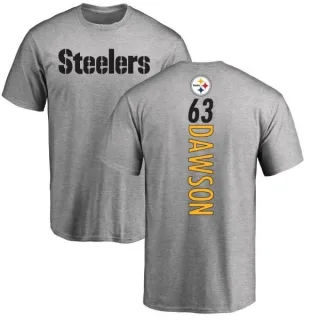 Dermontti Dawson Pittsburgh Steelers Backer T-Shirt - Ash