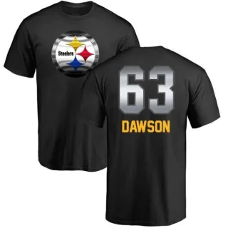 Dermontti Dawson Pittsburgh Steelers Midnight Mascot T-Shirt - Black