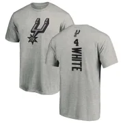 Derrick White San Antonio Spurs Ash Backer T-Shirt