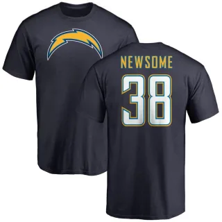 Detrez Newsome Los Angeles Chargers Name & Number T-Shirt - Navy