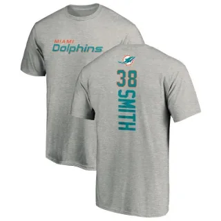 De'Veon Smith Miami Dolphins Backer T-Shirt - Ash