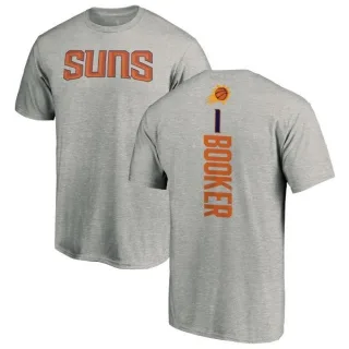 Devin Booker Phoenix Suns Ash Backer T-Shirt