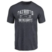 Devin McCourty New England Patriots Flanker Tri-Blend T-Shirt - Navy