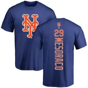 Devin Mesoraco New York Mets Backer T-Shirt - Royal