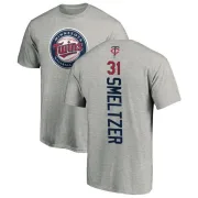 Devin Smeltzer Minnesota Twins Backer T-Shirt - Ash