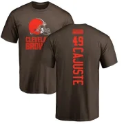 Devon Cajuste Cleveland Browns Backer T-Shirt - Brown