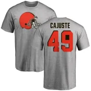 Devon Cajuste Cleveland Browns Name & Number Logo T-Shirt - Ash