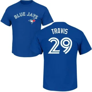 Devon Travis Toronto Blue Jays Name & Number T-Shirt - Royal