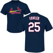 Dexter Fowler St. Louis Cardinals Name & Number T-Shirt - Navy