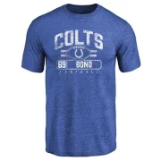 Deyshawn Bond Indianapolis Colts Flanker Tri-Blend T-Shirt - Royal