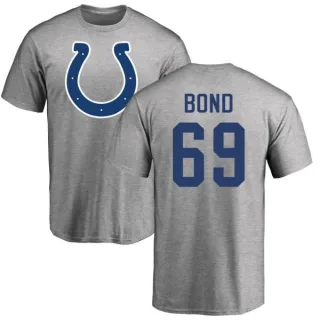 Deyshawn Bond Indianapolis Colts Name & Number Logo T-Shirt - Ash