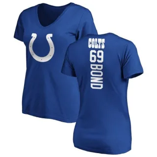 Deyshawn Bond Women's Indianapolis Colts Backer Slim Fit T-Shirt - Royal