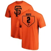 Dick Dietz San Francisco Giants RBI T-Shirt - Orange