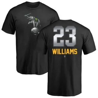 Dick Williams Oakland Athletics Midnight Mascot T-Shirt - Black