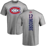 Dickie Moore Montreal Canadiens Backer T-Shirt - Ash