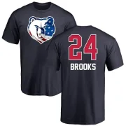 Dillon Brooks Memphis Grizzlies Navy Name and Number Banner Wave T-Shirt