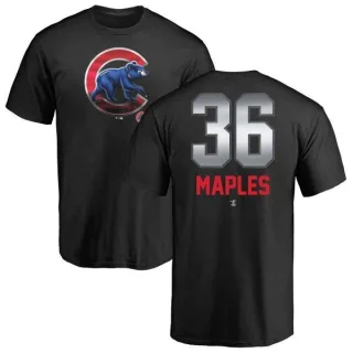 Dillon Maples Chicago Cubs Midnight Mascot T-Shirt - Black