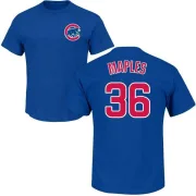 Dillon Maples Chicago Cubs Name & Number T-Shirt - Royal