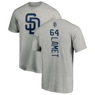 Dinelson Lamet San Diego Padres Backer T-Shirt - Ash