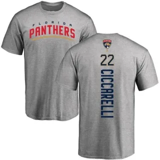 Dino Ciccarelli Florida Panthers Backer T-Shirt - Ash