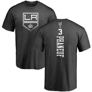 Dion Phaneuf Los Angeles Kings One Color Backer T-Shirt - Charcoal