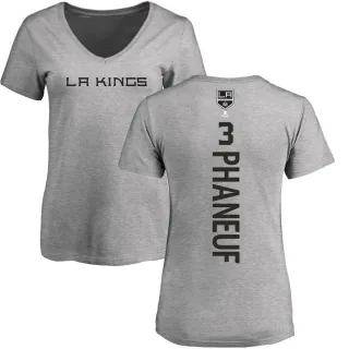 Dion Phaneuf Women's Los Angeles Kings Backer T-Shirt - Ash