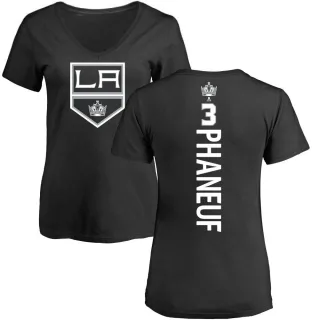 Dion Phaneuf Women's Los Angeles Kings Backer T-Shirt - Black