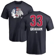 Dirk Graham Chicago Blackhawks Name and Number Banner Wave T-Shirt - Navy