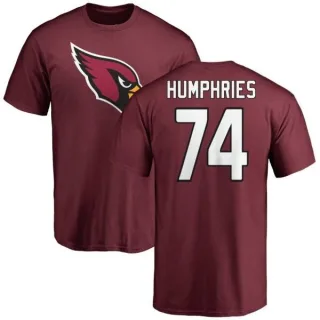 D.J. Humphries Arizona Cardinals Name & Number Logo T-Shirt - Maroon