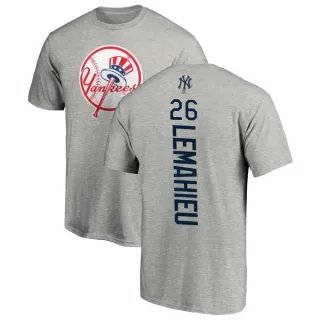 DJ LeMahieu New York Yankees Backer T-Shirt - Ash