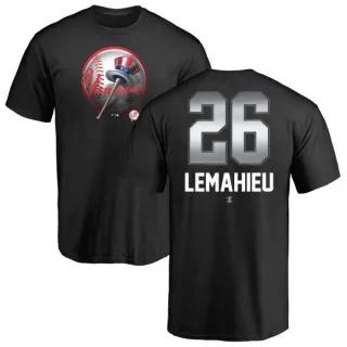 DJ LeMahieu New York Yankees Midnight Mascot T-Shirt - Black