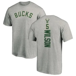 D.J. Wilson Milwaukee Bucks Ash Backer T-Shirt