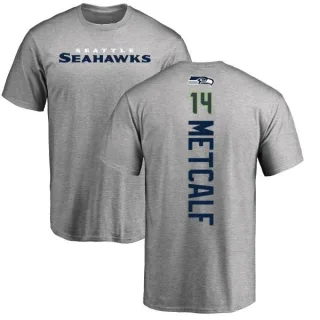 DK Metcalf Seattle Seahawks Backer T-Shirt - Ash