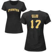 Dock Ellis Women's Pittsburgh Pirates Name & Number T-Shirt - Black