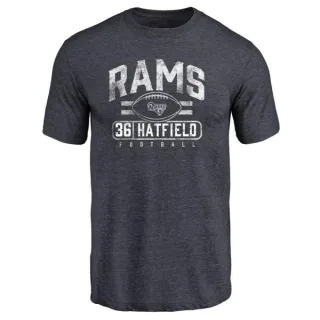 Dominique Hatfield Los Angeles Rams Flanker Tri-Blend T-Shirt - Navy