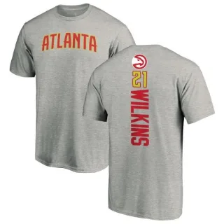 Dominique Wilkins Atlanta Hawks Ash Backer T-Shirt
