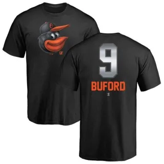 Don Buford Baltimore Orioles Midnight Mascot T-Shirt - Black